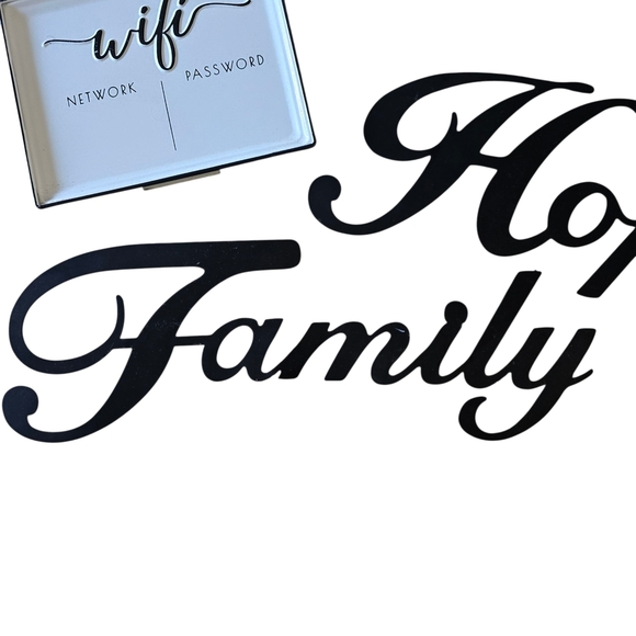 Black & White Home Wall Decor Set – Modern Farmhouse Style - Picture 4 of 5